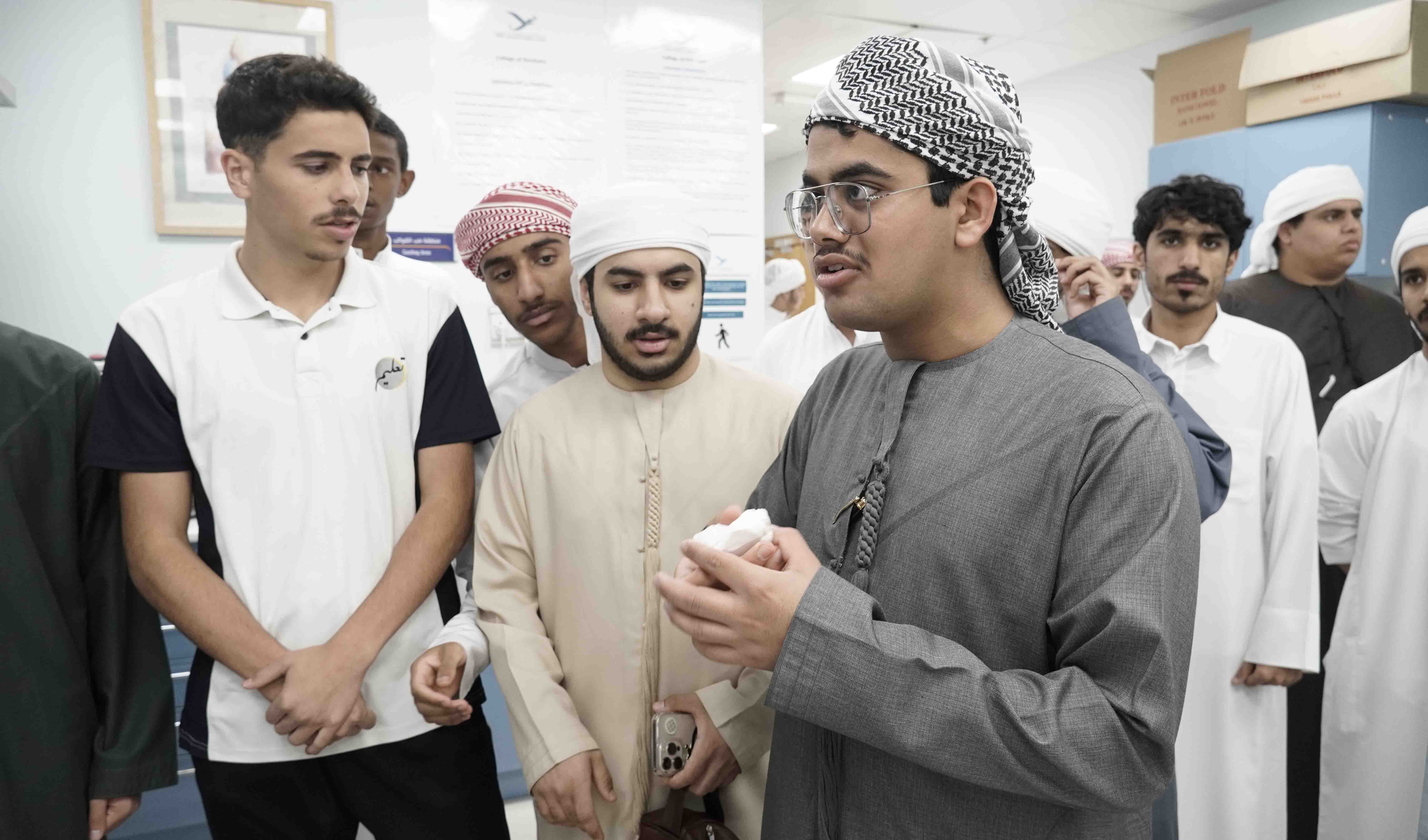 Saif bin Hamad Al Sharqi School Visit